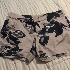 INC International Concepts High Waist Tan and Black Shorts